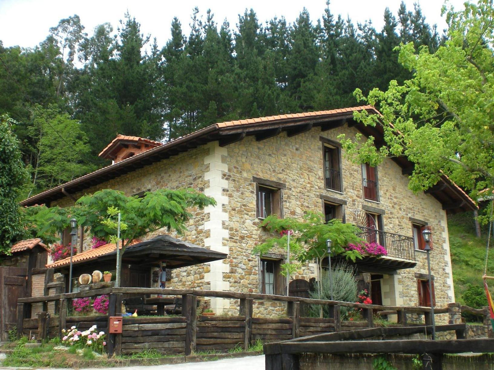 Agroturismo Iturbe Axpe de Busturia Exterior foto